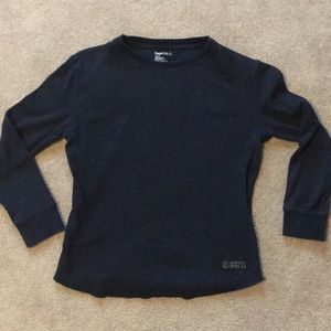 GAP boys navy blue thermal shirt